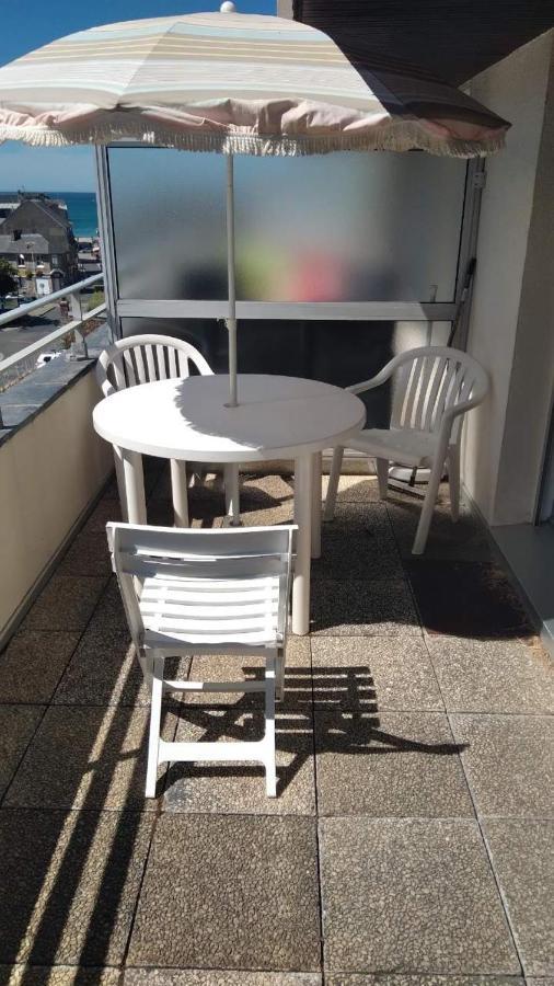 Studio Calme Avec Terrasse Vue Mer Pleneuf-Val-Andre Exterior foto